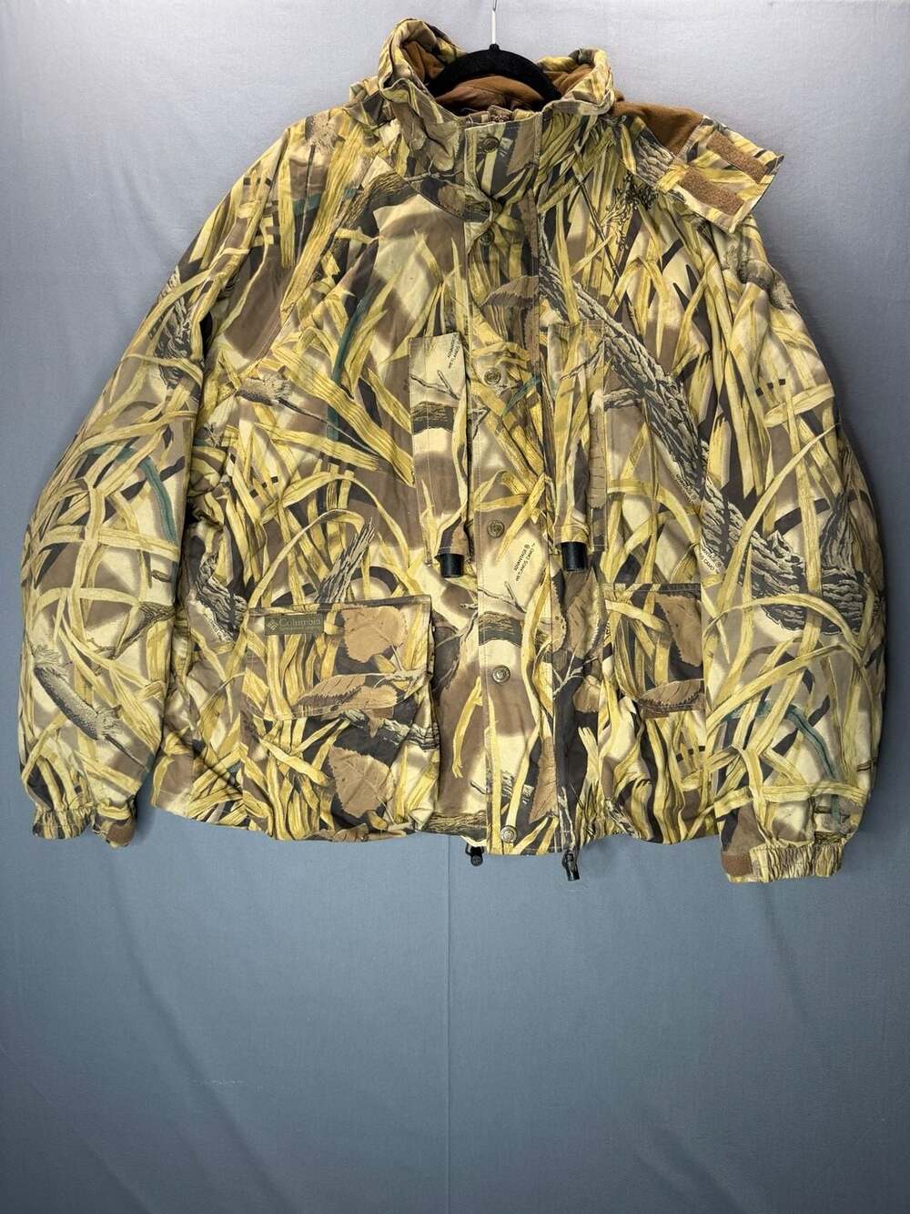 Columbia Sportwear Men's Interchange Advantage Wetlands Camo Hunting Jacket XXL